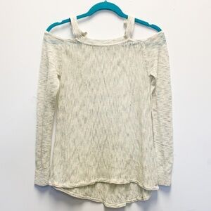 One Grey Day Los Angeles cold shoulder top